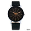 Montre Quartz de Luxe pour Couples avec Rhinestones - Montre en Cuir Élégante
