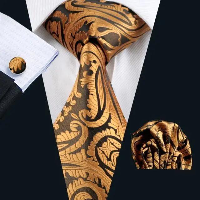 Conjunto de Corbatas de Seda Elegante para Hombres - Perfecto para Cualquier Ocasión