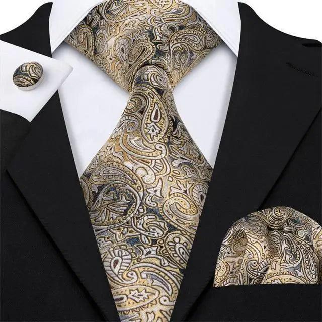 Conjunto de Corbatas de Seda Elegante para Hombres - Perfecto para Cualquier Ocasión
