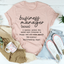 Business Manager Tee - Effortless Style for Leaders