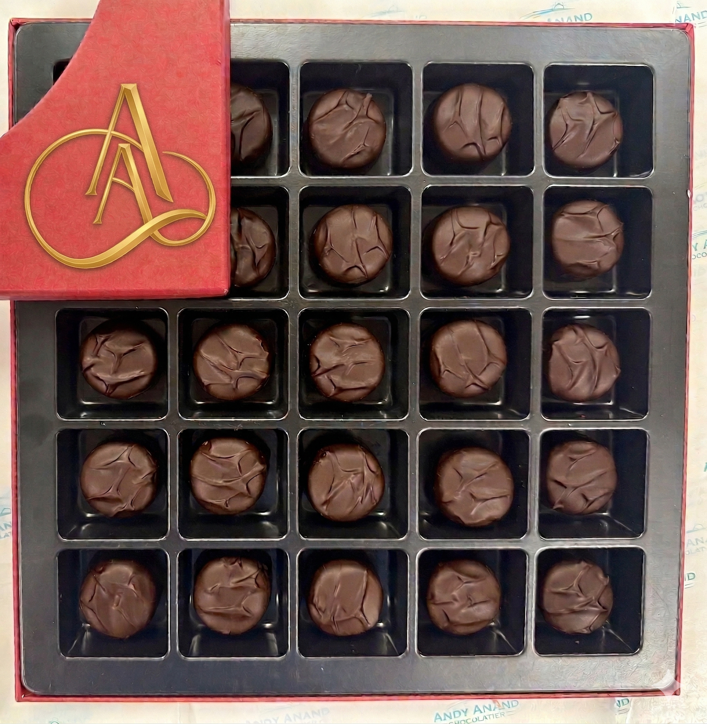 Andy Anand Sugar Free Vanilla Butter Cream Chocolate 1 lb