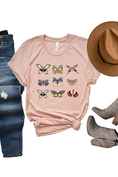 Butterflies Unisex T-Shirt - Premium Comfort - Korvel