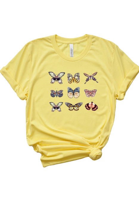 Butterflies Unisex T-Shirt - Premium Comfort - Korvel