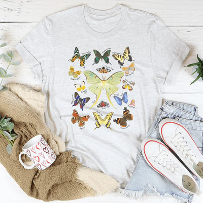 Camiseta Declarativa de Mariposas