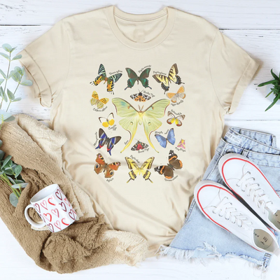 Camiseta Declarativa de Mariposas