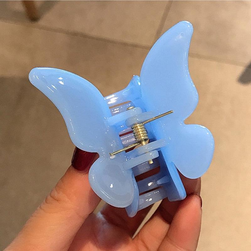 Clip para el cabello en forma de mariposa - Accesorio elegante para mujeres
