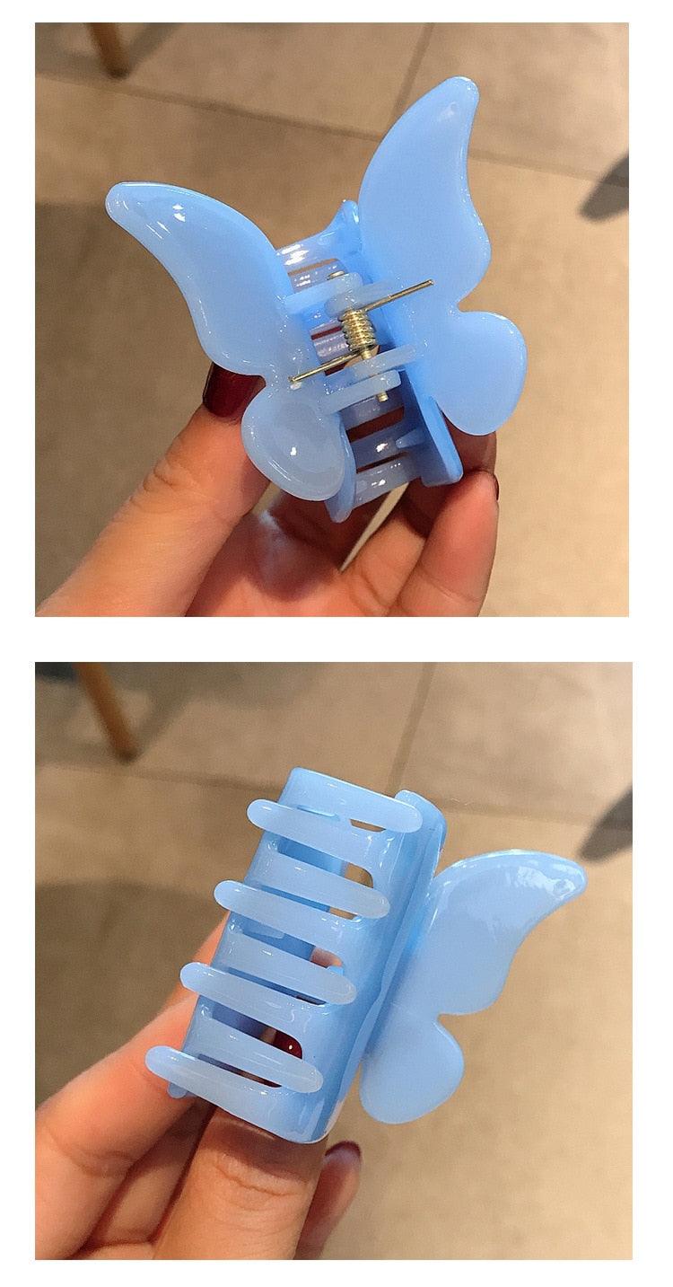Clip para el cabello en forma de mariposa - Accesorio elegante para mujeres