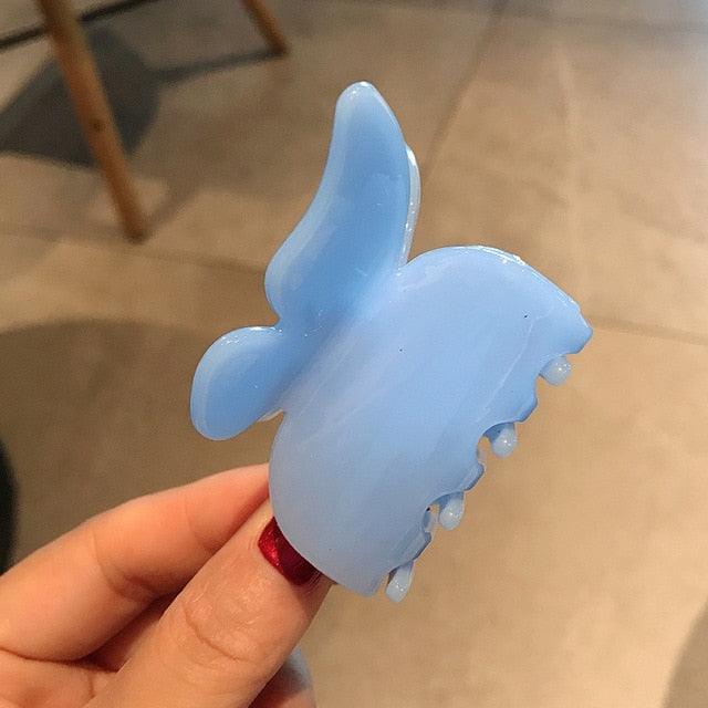 Clip para el cabello en forma de mariposa - Accesorio elegante para mujeres