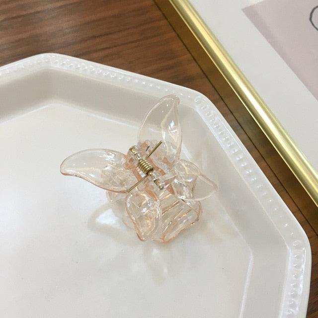 Elegant Butterfly Hair Clip - Premium Acrylic Accessory