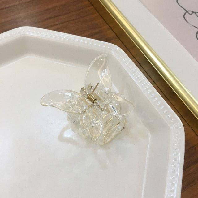 Elegant Butterfly Hair Clip - Premium Acrylic Accessory