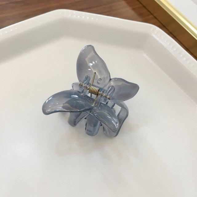 Elegant Butterfly Hair Clip - Premium Acrylic Accessory