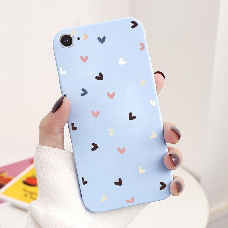 Coque de téléphone mobile tendance avec motif papillon pour iPhone 7/8/SE