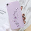 Coque de téléphone mobile tendance avec motif papillon pour iPhone 7/8/SE