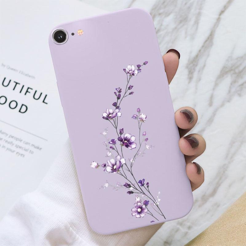 Coque de téléphone mobile tendance avec motif papillon pour iPhone 7/8/SE