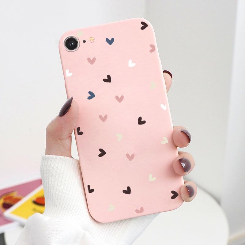 Coque de téléphone mobile tendance avec motif papillon pour iPhone 7/8/SE