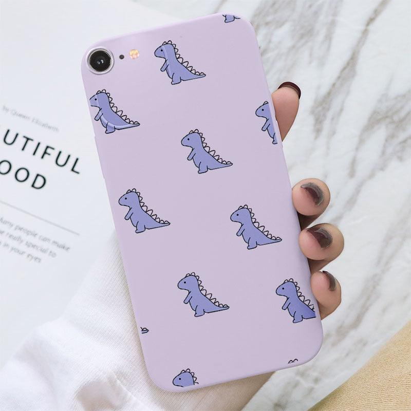 Coque de téléphone mobile tendance avec motif papillon pour iPhone 7/8/SE