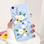 Coque de téléphone mobile tendance avec motif papillon pour iPhone 7/8/SE