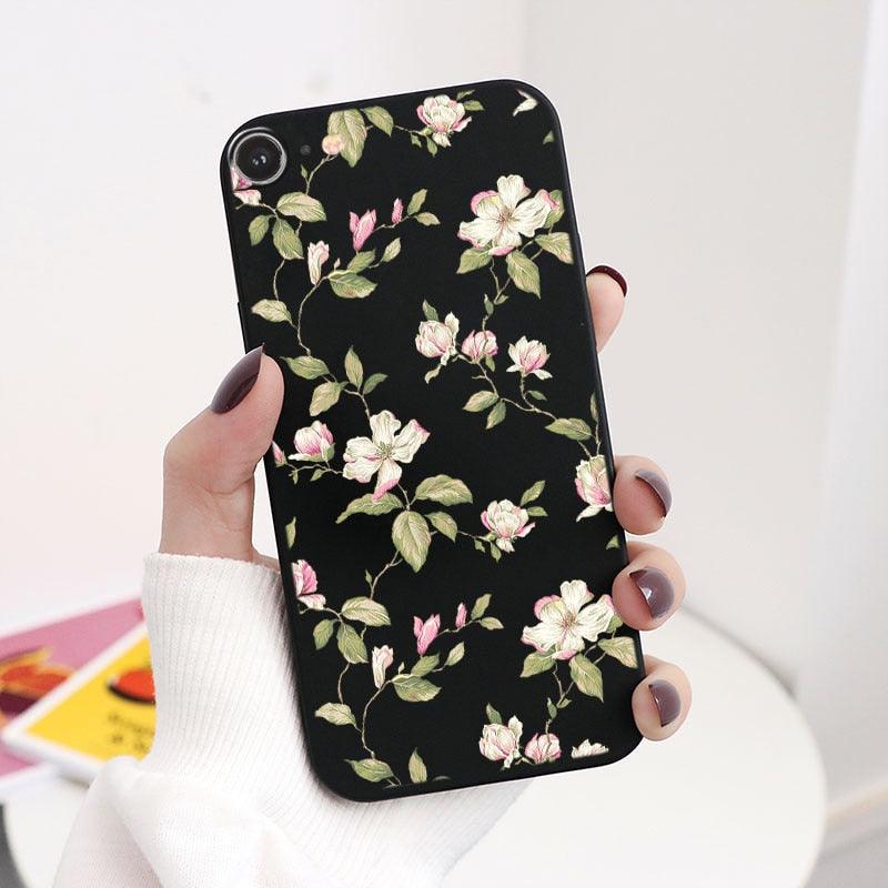 Coque de téléphone mobile tendance avec motif papillon pour iPhone 7/8/SE