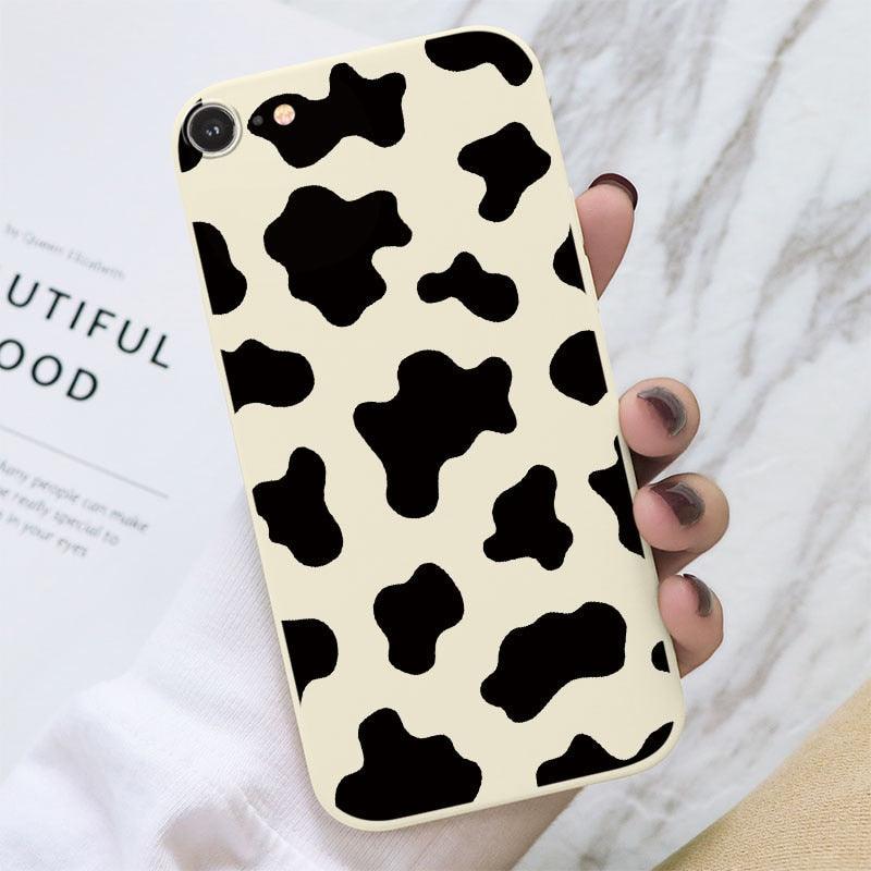Coque de téléphone mobile tendance avec motif papillon pour iPhone 7/8/SE
