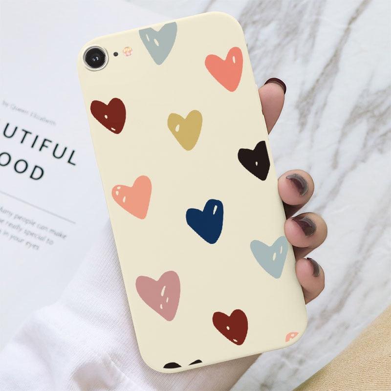 Coque de téléphone mobile tendance avec motif papillon pour iPhone 7/8/SE