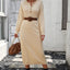 Button knit sweater dress fashionable temperament commuting women's sweater women - Korvel