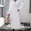 Button knit sweater dress fashionable temperament commuting women's sweater women - Korvel