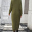 Button knit sweater dress fashionable temperament commuting women's sweater women - Korvel