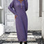 Button knit sweater dress fashionable temperament commuting women's sweater women - Korvel