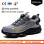 Button on/off no tie wear-resistant shoes anti smashing and anti piercing breathable and safe shoes for summer - Korvel