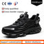 Button on/off no tie wear-resistant shoes anti smashing and anti piercing breathable and safe shoes for summer - Korvel