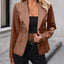Blazer con Cuello y Botones