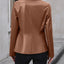Blazer con Cuello y Botones