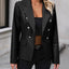 Blazer con Cuello y Botones