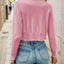 Button Up Long Sleeve Cardigan - Korvel