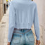 Button Up Long Sleeve Cardigan - Korvel
