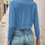 Button Up Long Sleeve Cardigan - Korvel