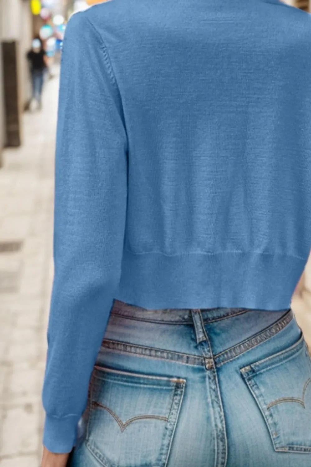 Button Up Long Sleeve Cardigan - Korvel