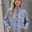 Button Up Long Sleeve Cardigan - Korvel