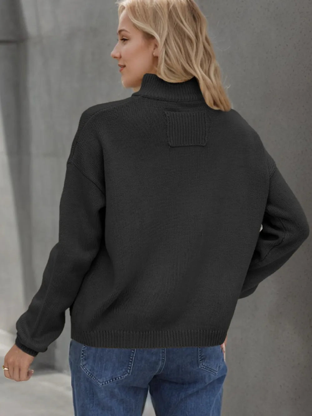 Button Up Long Sleeve Cardigan - Korvel