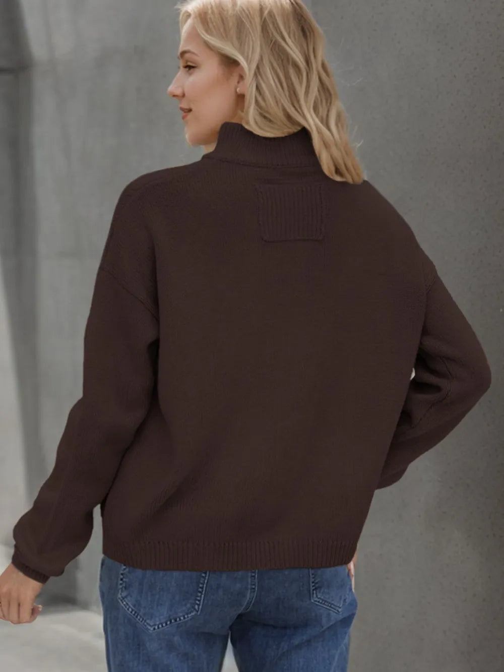 Button Up Long Sleeve Cardigan - Korvel