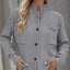Button Up Long Sleeve Cardigan - Korvel