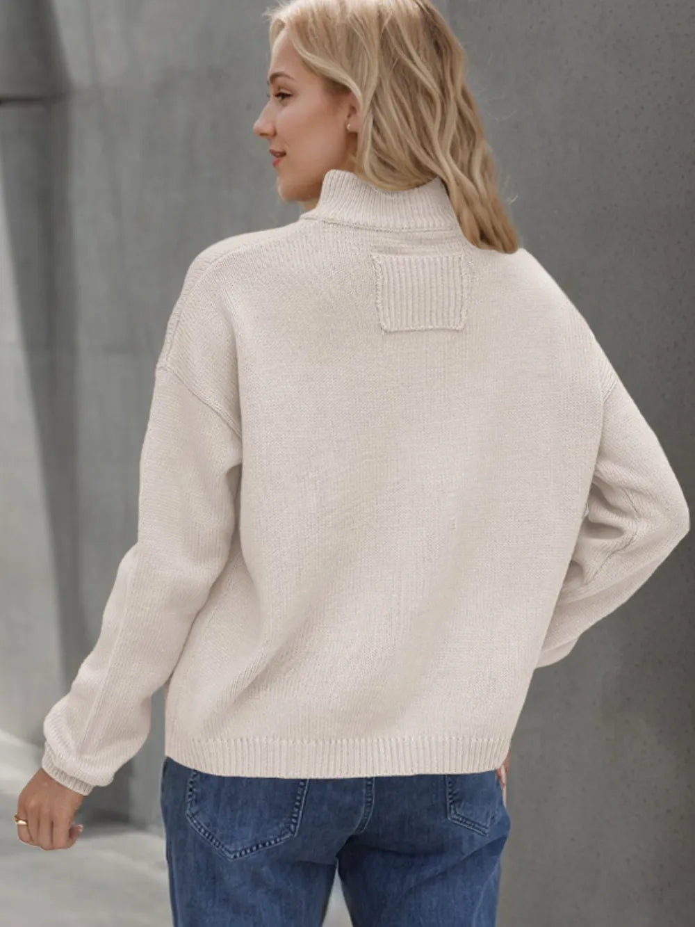 Button Up Long Sleeve Cardigan - Korvel