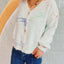 Button Up Long Sleeve Cardigan - Korvel