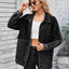 Button Up Long Sleeve Denim Jacket - Korvel