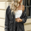Button Up Long Sleeve Denim Jacket - Korvel