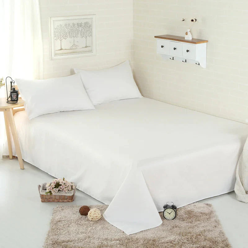 Drap housse en coton premium en une seule pièce