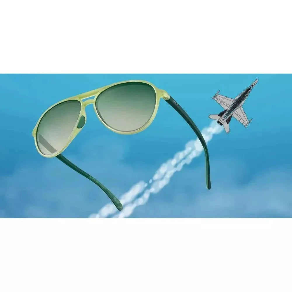 MACH G Polarized Aviator Sunglasses - Buzzed On The Tower - Korvel