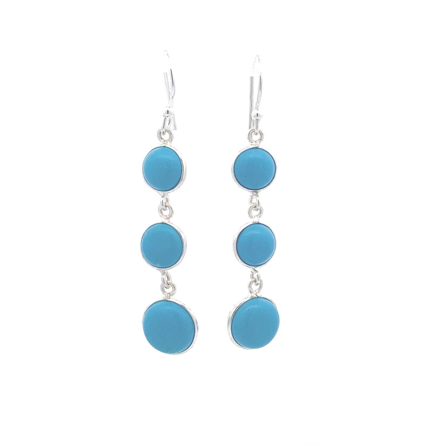 Pendientes Colgantes de Plata de Ley Elegantes