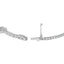 Pulsera de Estación de Corazón de Diamante de Oro Blanco de 14K - 1.5 Cttw