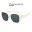 Gafas de sol polarizadas con clip para miopía de gran tamaño